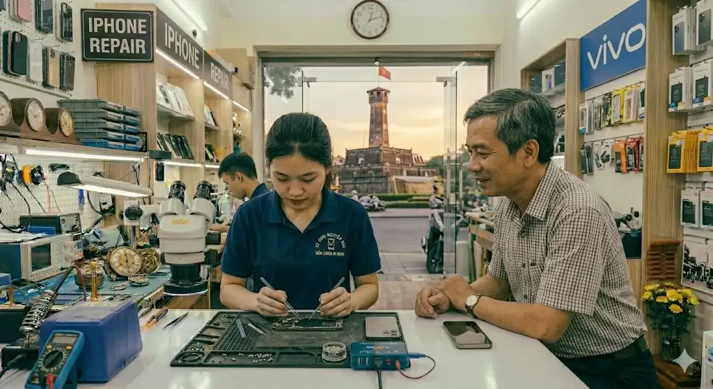 Sửa Điện Thoại Bảo Hành Dài Hà Đông