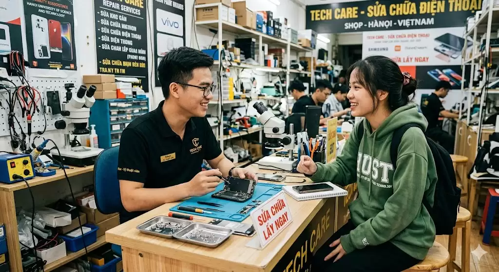 Sửa Face ID iPhone Phố Xốm