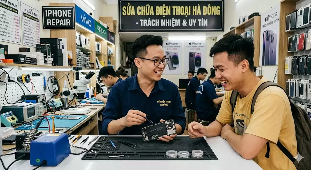Địa Chỉ Sửa iPhone Uy Tín Hà Đông