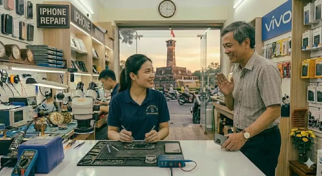 Sửa Điện Thoại Bảo Hành Dài Hà Đông