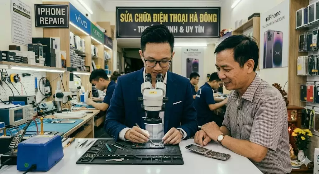 Sửa Điện Thoại Gần Học Viện An Ninh