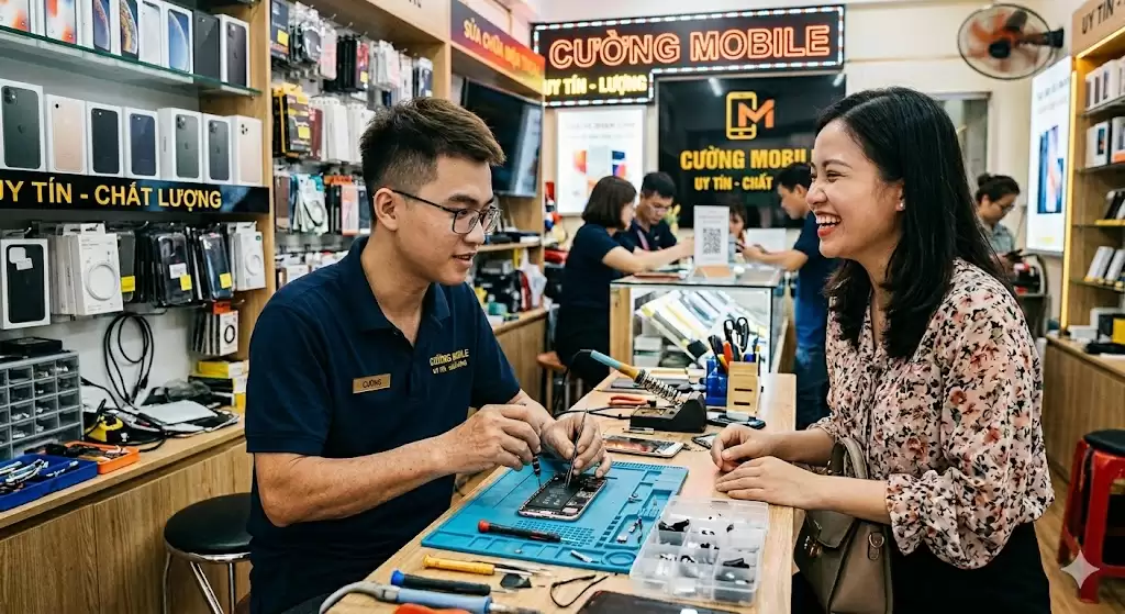 SỬA ĐIỆN THOẠI PHỐ XỐM UY TÍN