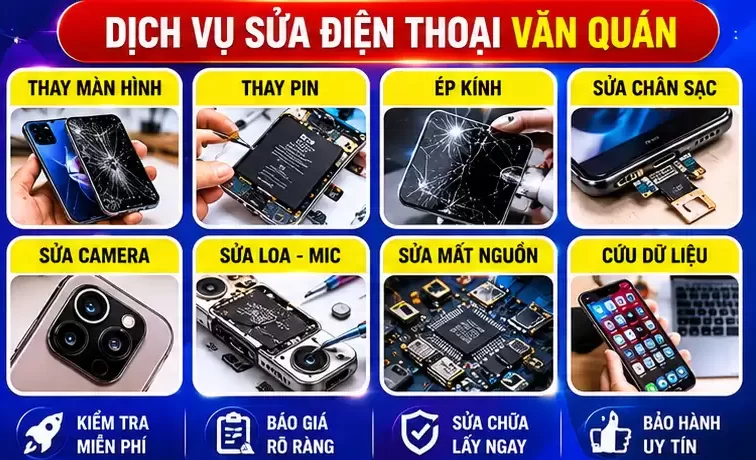 Sửa Điện Thoại Văn Quán