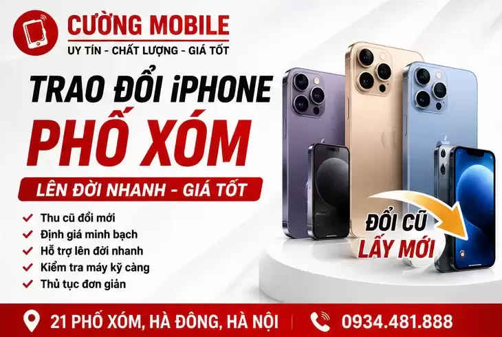 Trao Đổi iPhone Phố Xốm