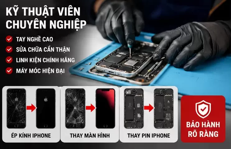 Sửa iPhone Hà Đông Uy Tín