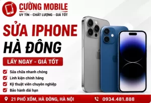Sửa iPhone Hà Đông Uy Tín