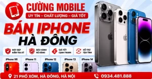 Bán iPhone Hà Đông Uy Tín