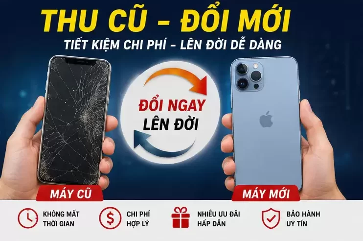 Đổi Điện Thoại Cũ Phố Xốm