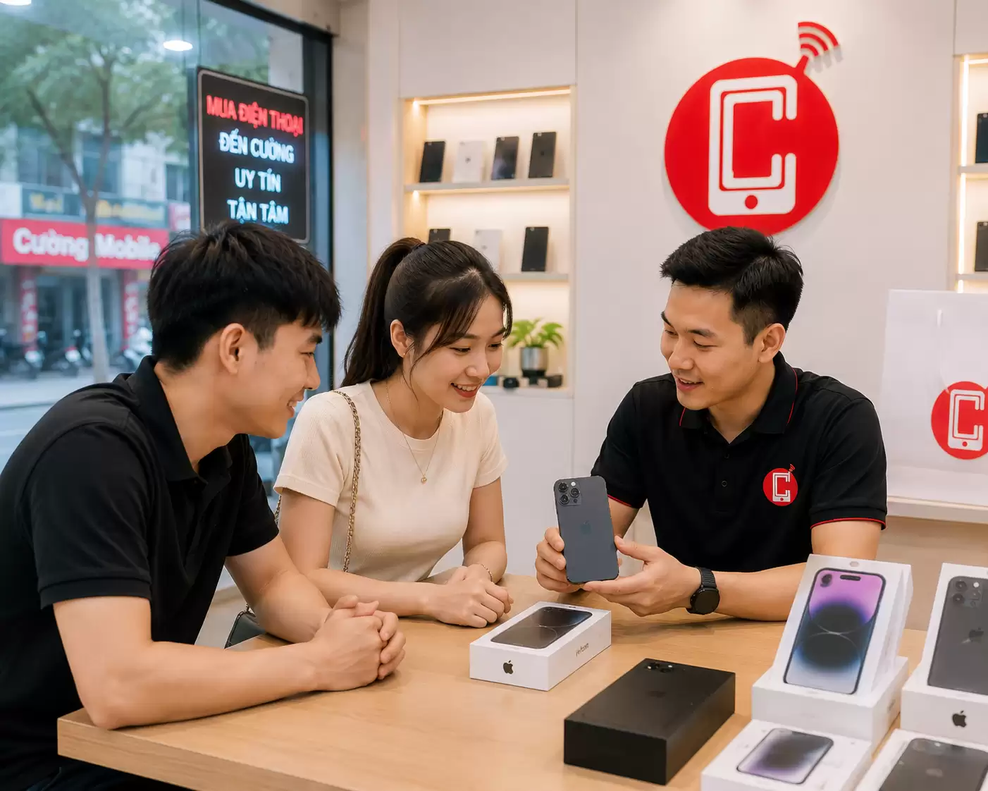 Mua bán điện thoại quang trung