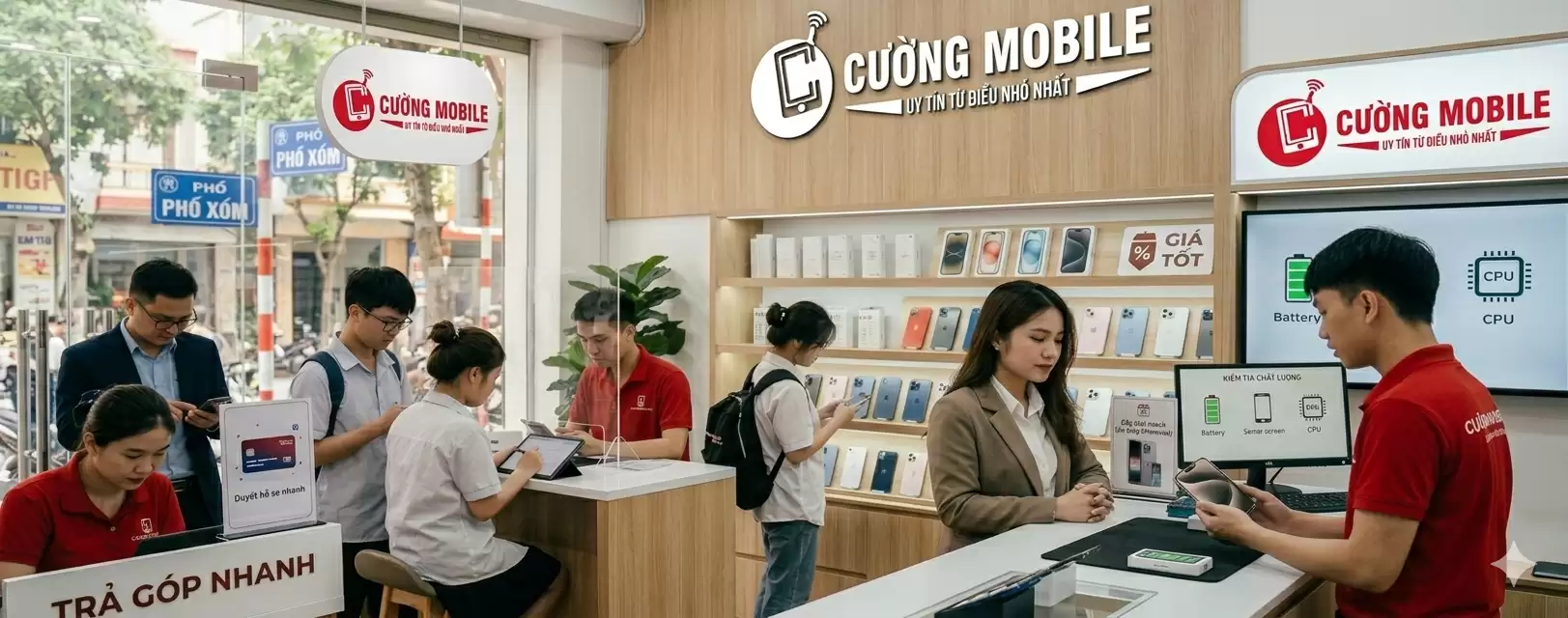 Mua iPhone Tại Cường Mobile Phố Xốm – Địa Chỉ Uy Tín Được Nhiều Khách Hàng Tin Chọn