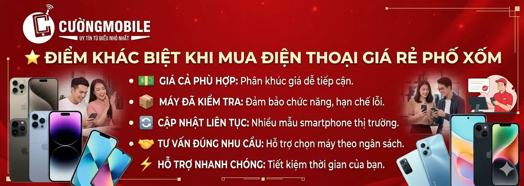 Điện Thoại Giá Rẻ Phố Xốm – Địa Chỉ Mua Smartphone Giá Tốt