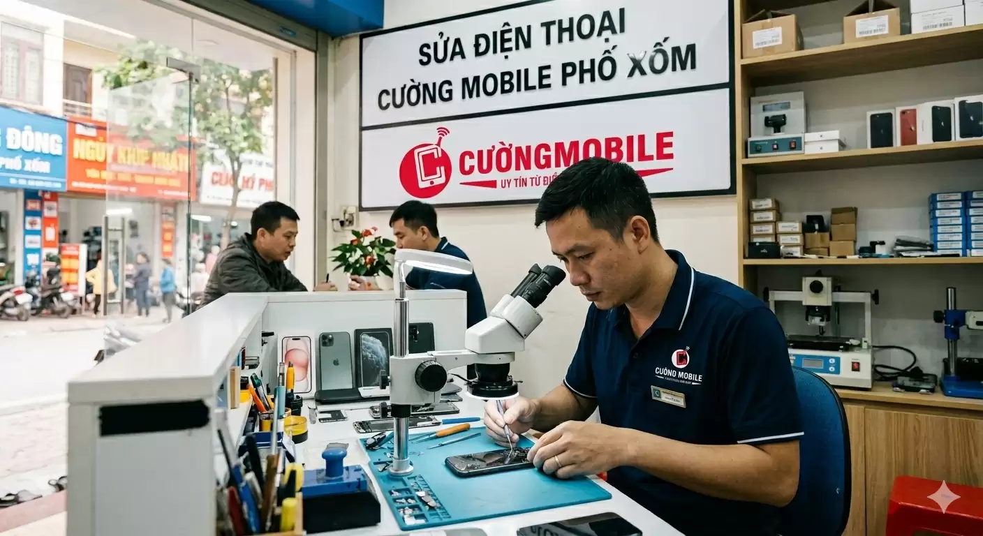 Sửa Điện Thoại Cường Mobile Phố Xốm – Dịch Vụ Uy Tín, Nhanh Chóng
