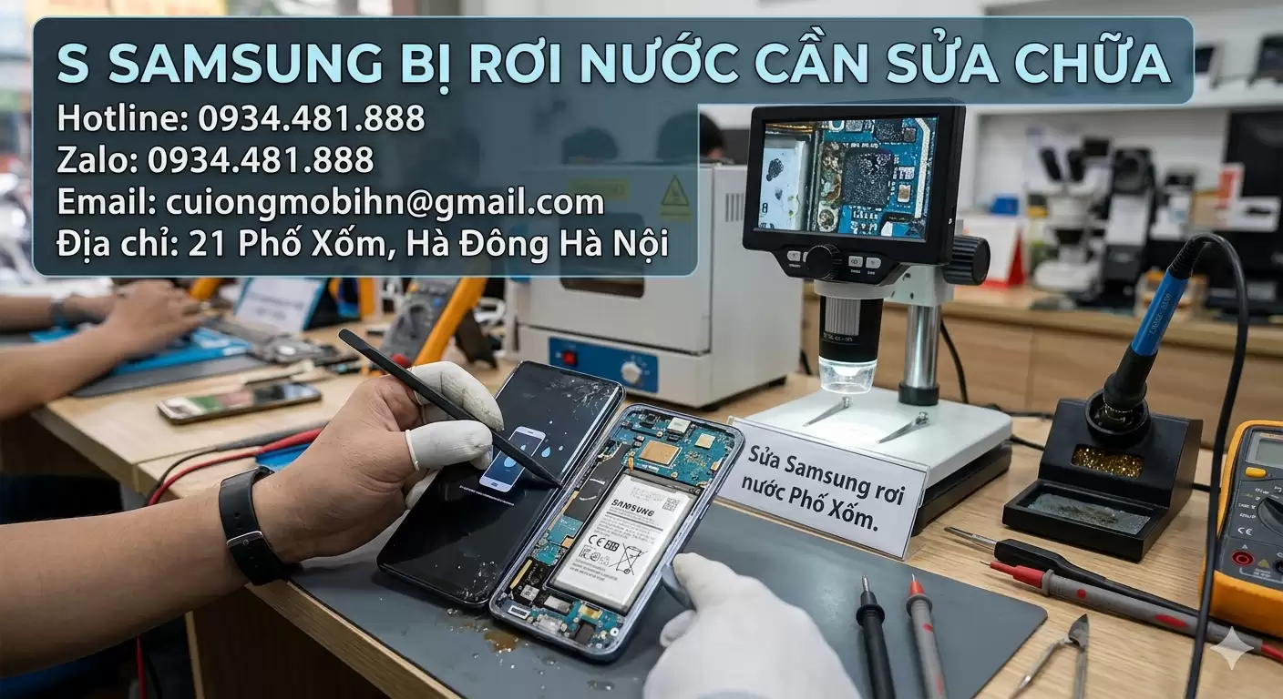 📱 Sửa Điện Thoại Samsung Phố Xốm Uy Tín, Khắc Phục Nhanh Mọi Lỗi