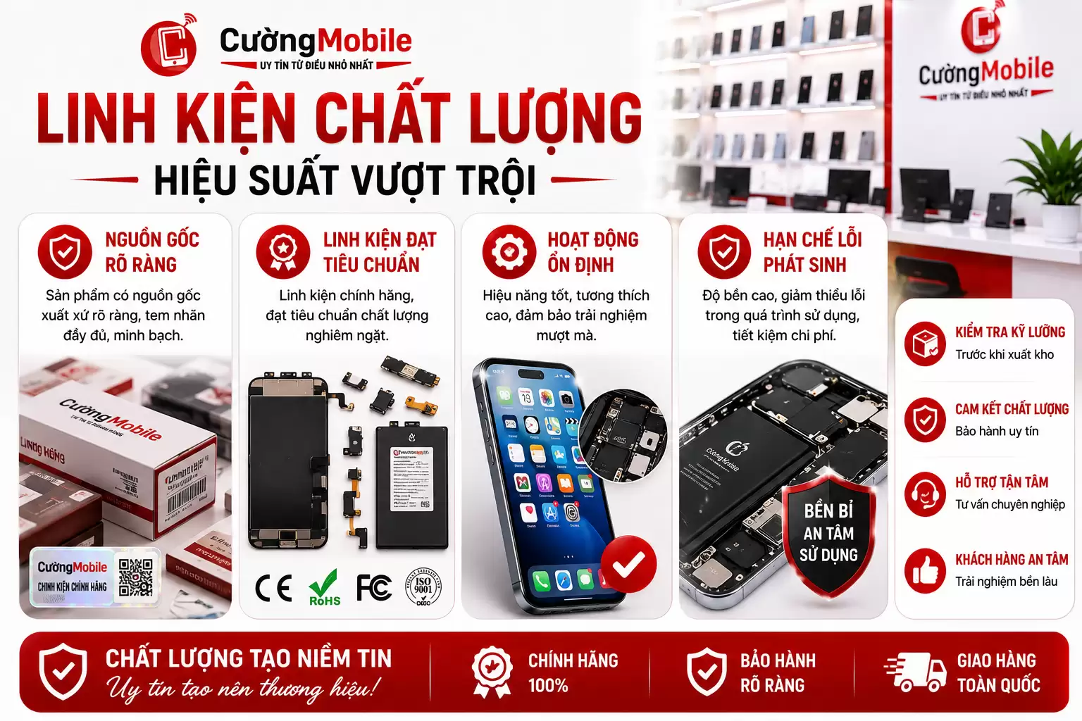 Điện thoại chính hãng khu vực Văn Khê uy tín giá tốt