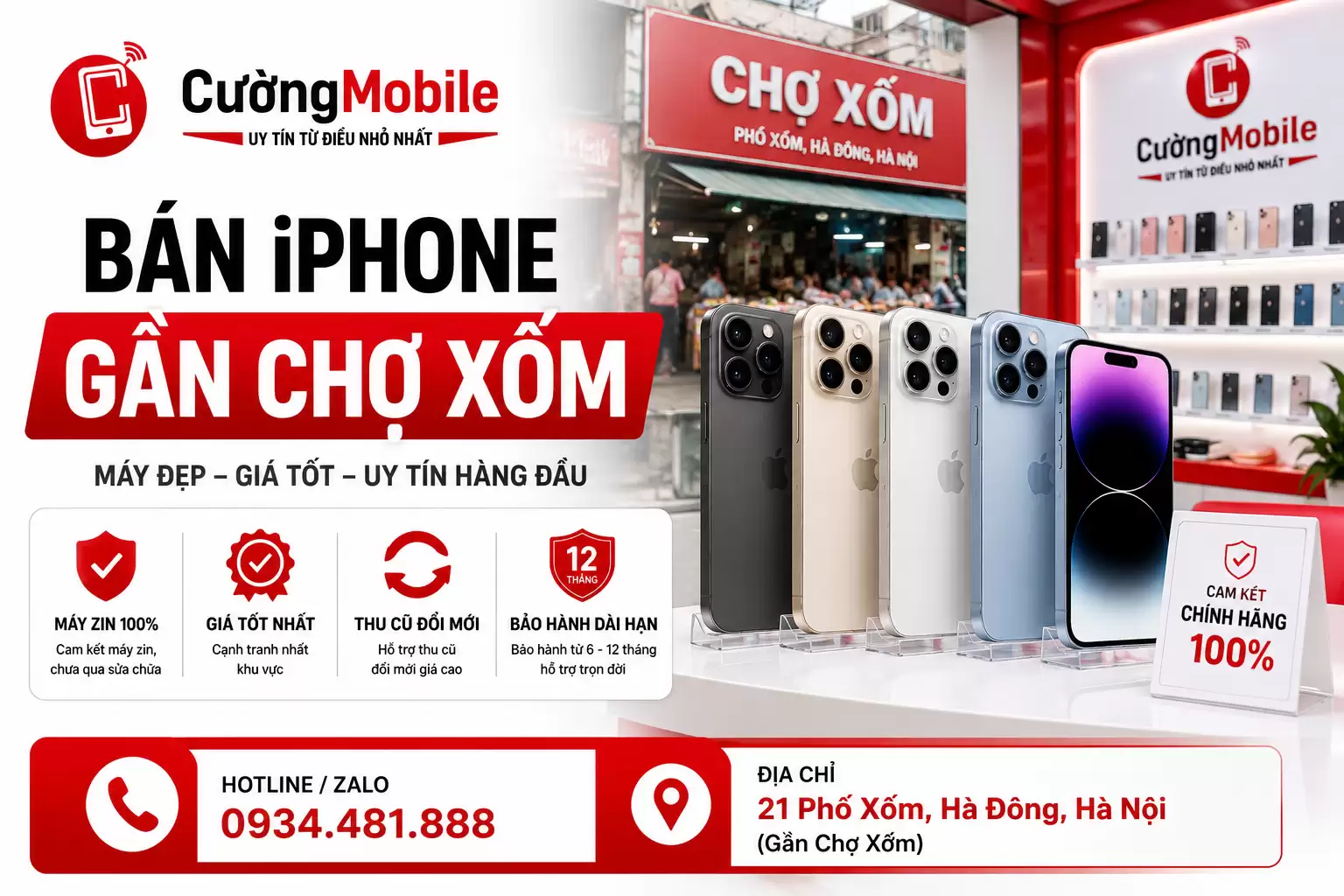 Thu Cũ Đổi Mới Điện Thoại Phố Xốm – Lên Đời Máy Dễ Hơn Bạn Nghĩ!