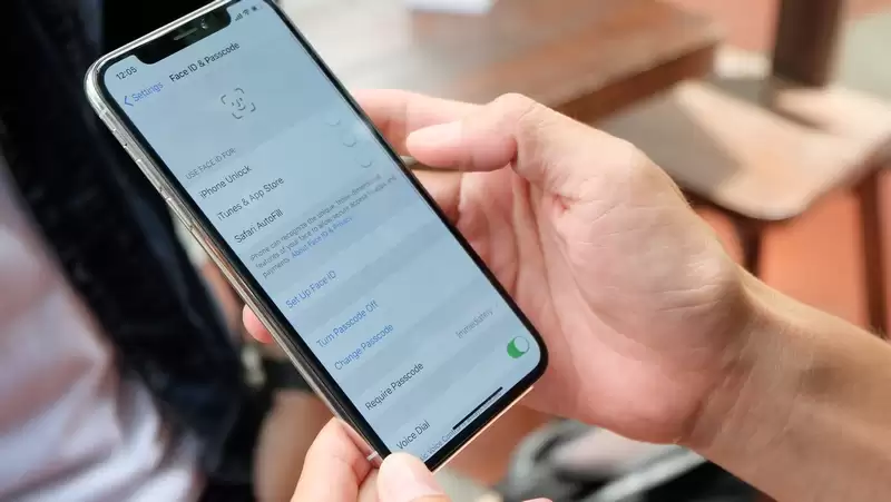 Face ID trên điện thoại iPhone Xs chính hãng Face ID trên điện thoại iPhone Xs chính hãng