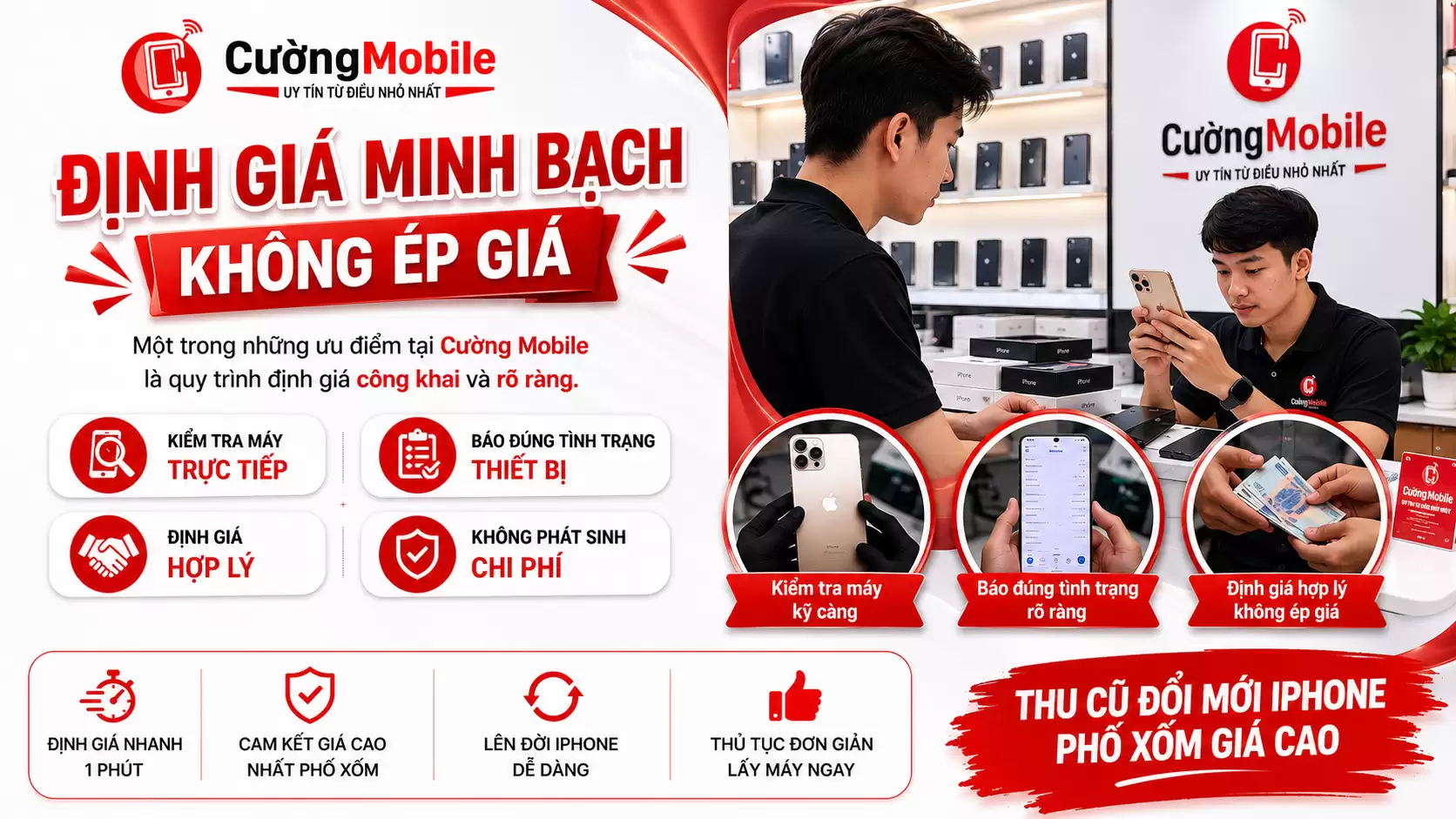 TThu mua điện thoại giá cao tại Cường Mobile
