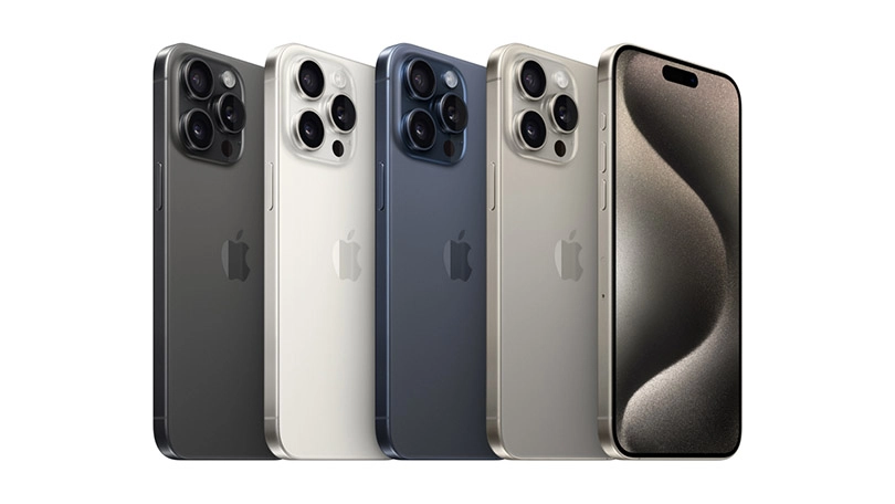 Màu sắc điện thoại Apple iPhone 15 Pro