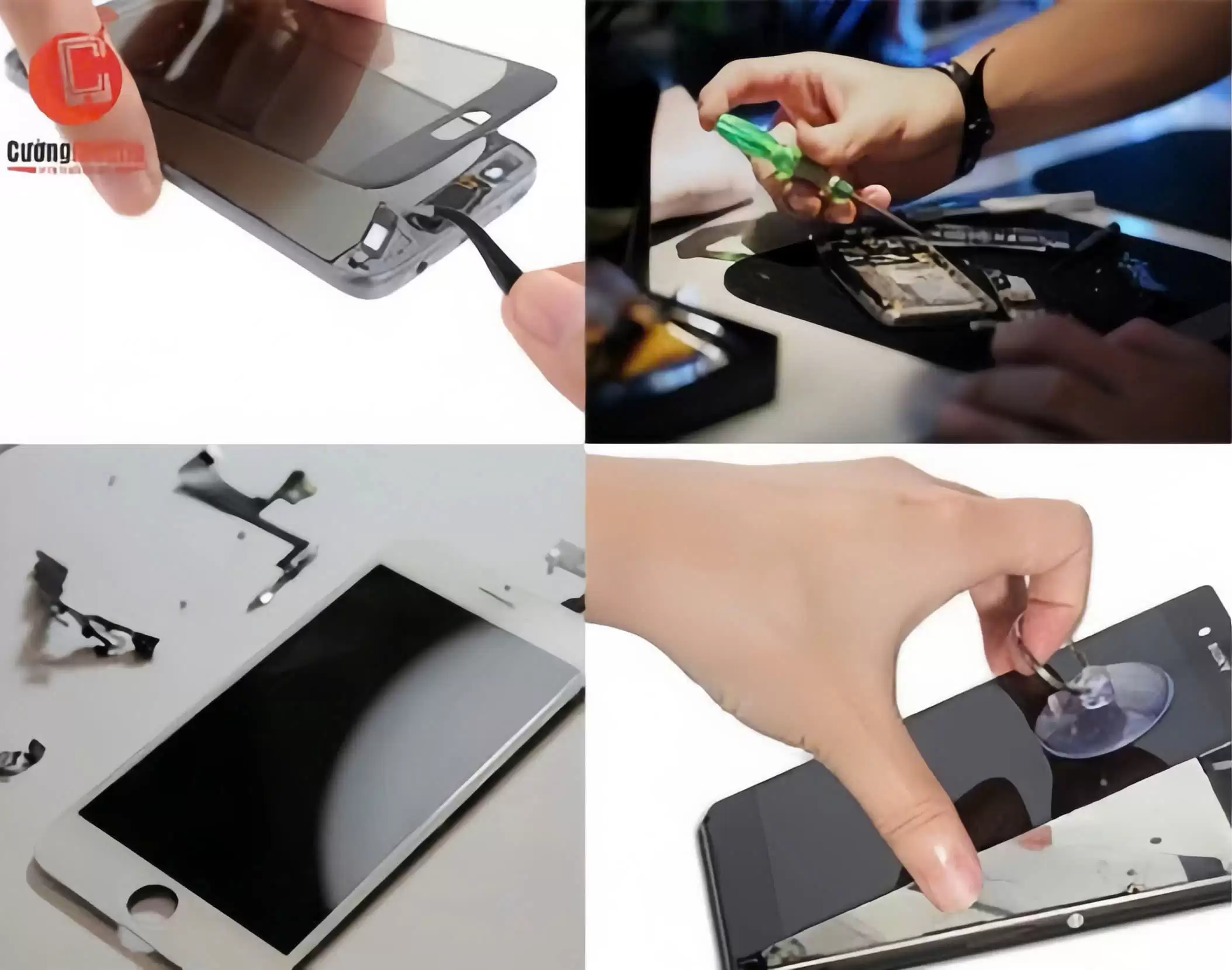 Dich vụ thay màn hình tại cửa hàng Cường Mobile